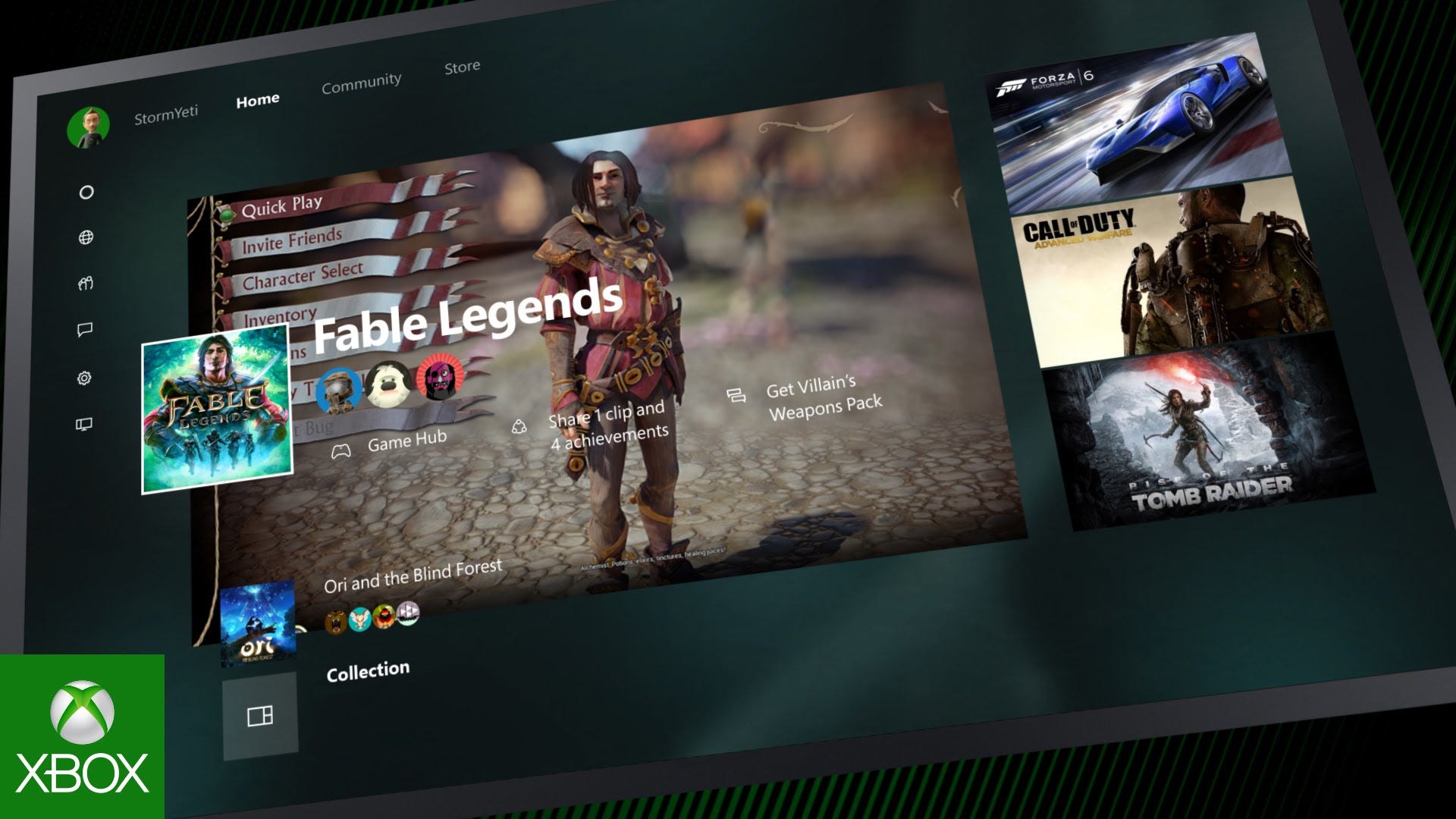 new xbox dashboard
