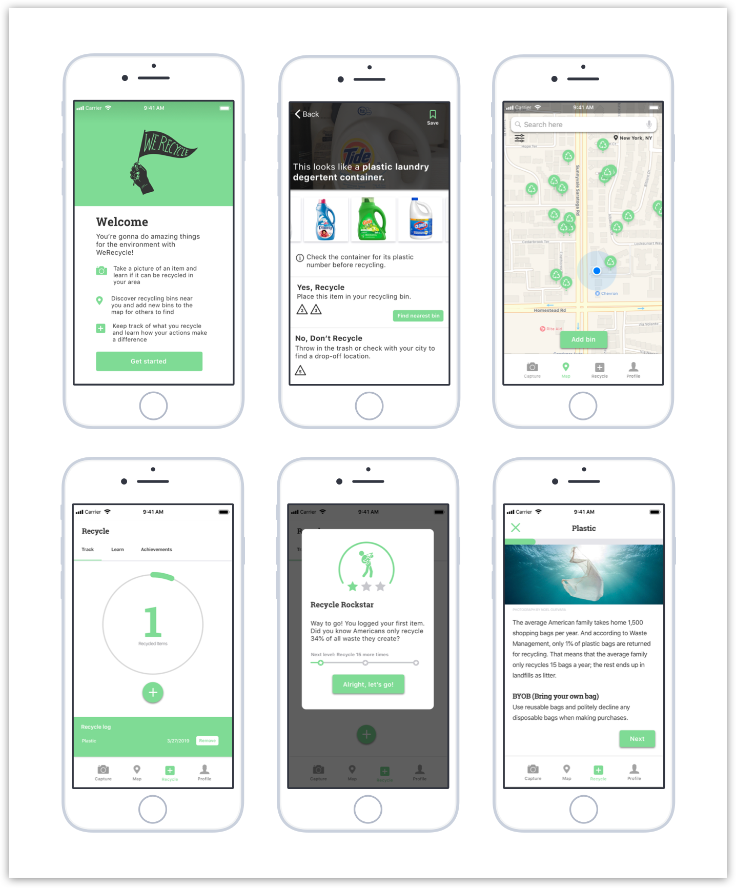 Designing The Werecycle Mobile App By Kedar Joyner Prototypr Designing The Werecycle Mobile App By Kedar Joyner Prototypr