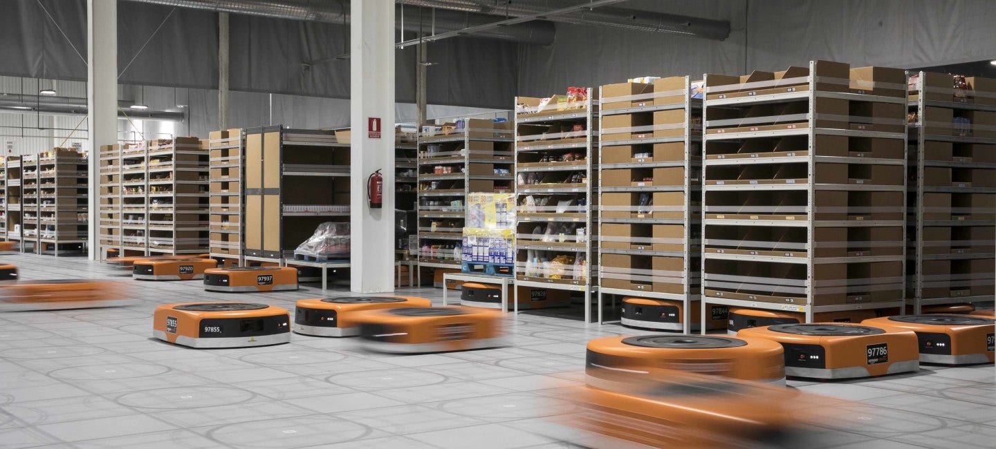 amazon autonomous warehouse