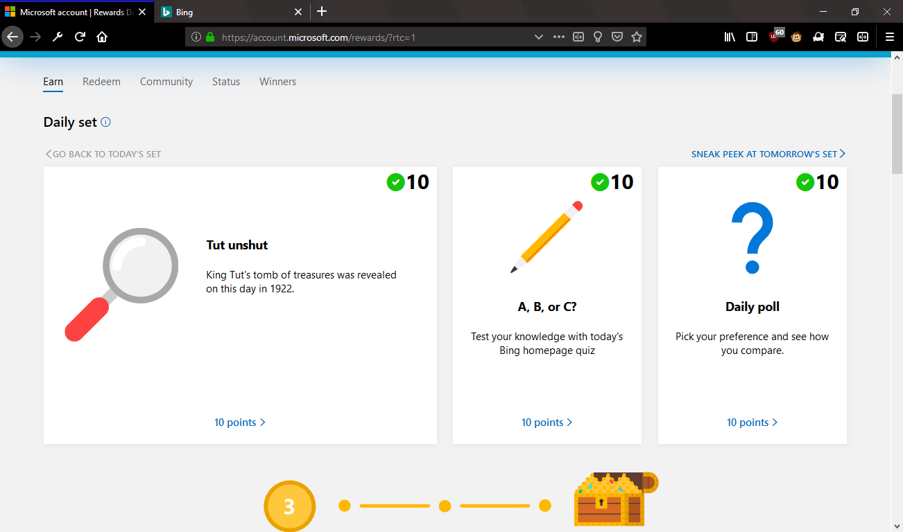 microsoft rewards points redeem