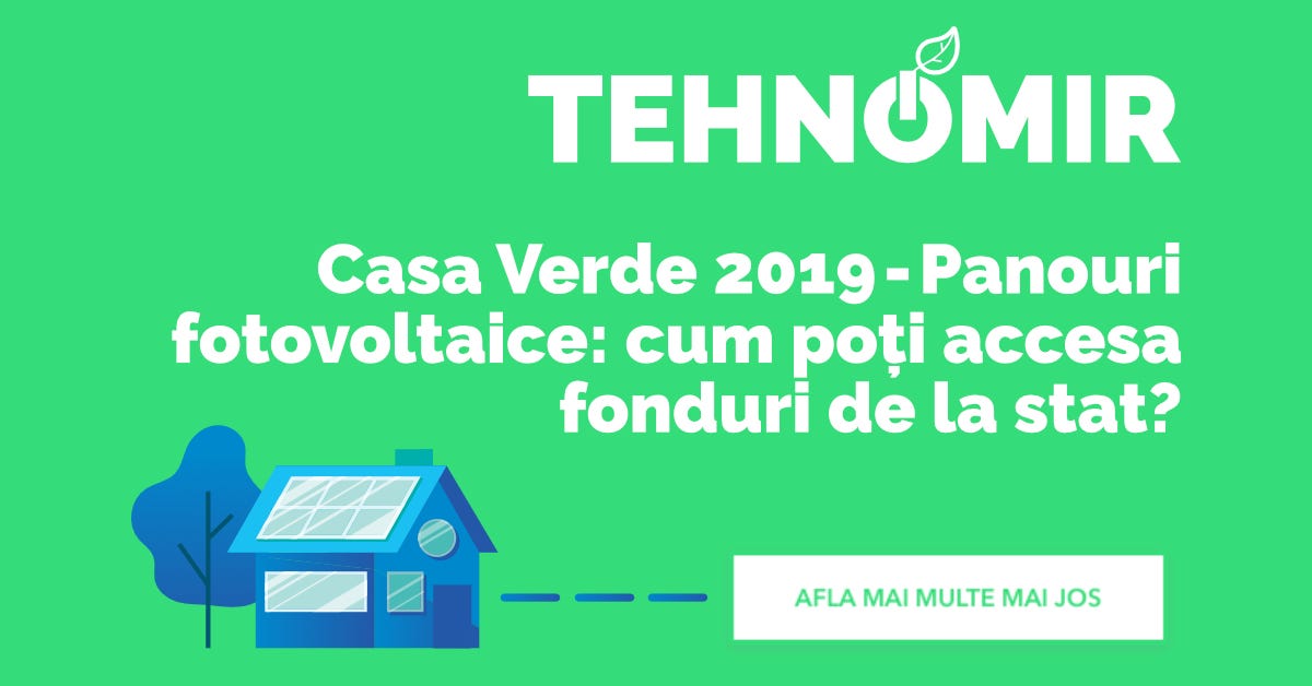Proiect Panouri Fotovoltaice 2019