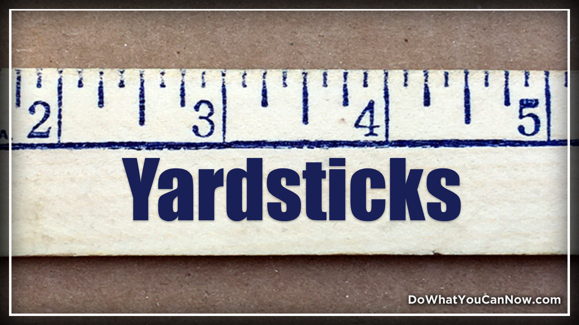 Yardsticks A Simple Way To Measure Clarity By Tim Maudlin Illumination Medium