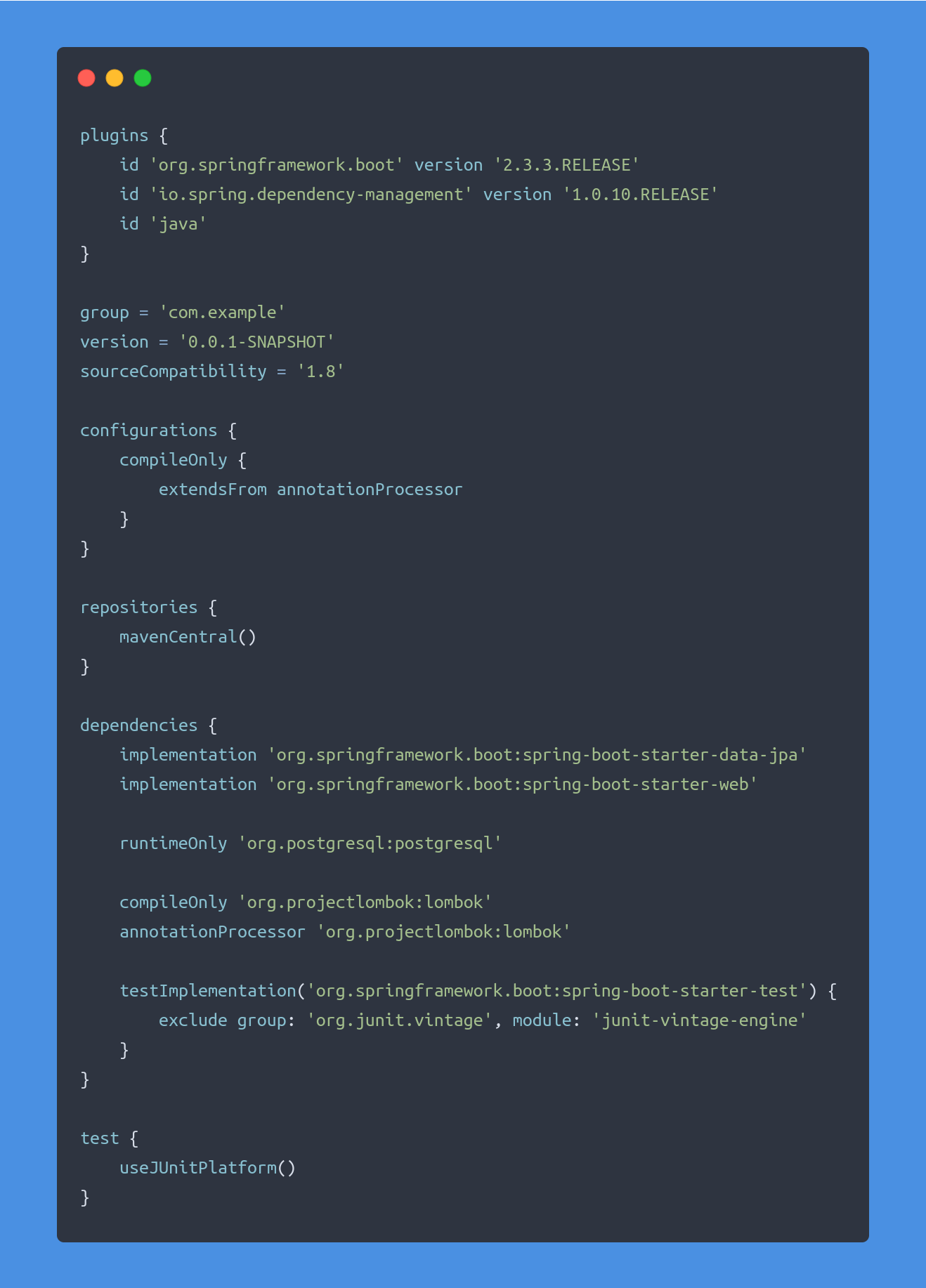 spring boot swing