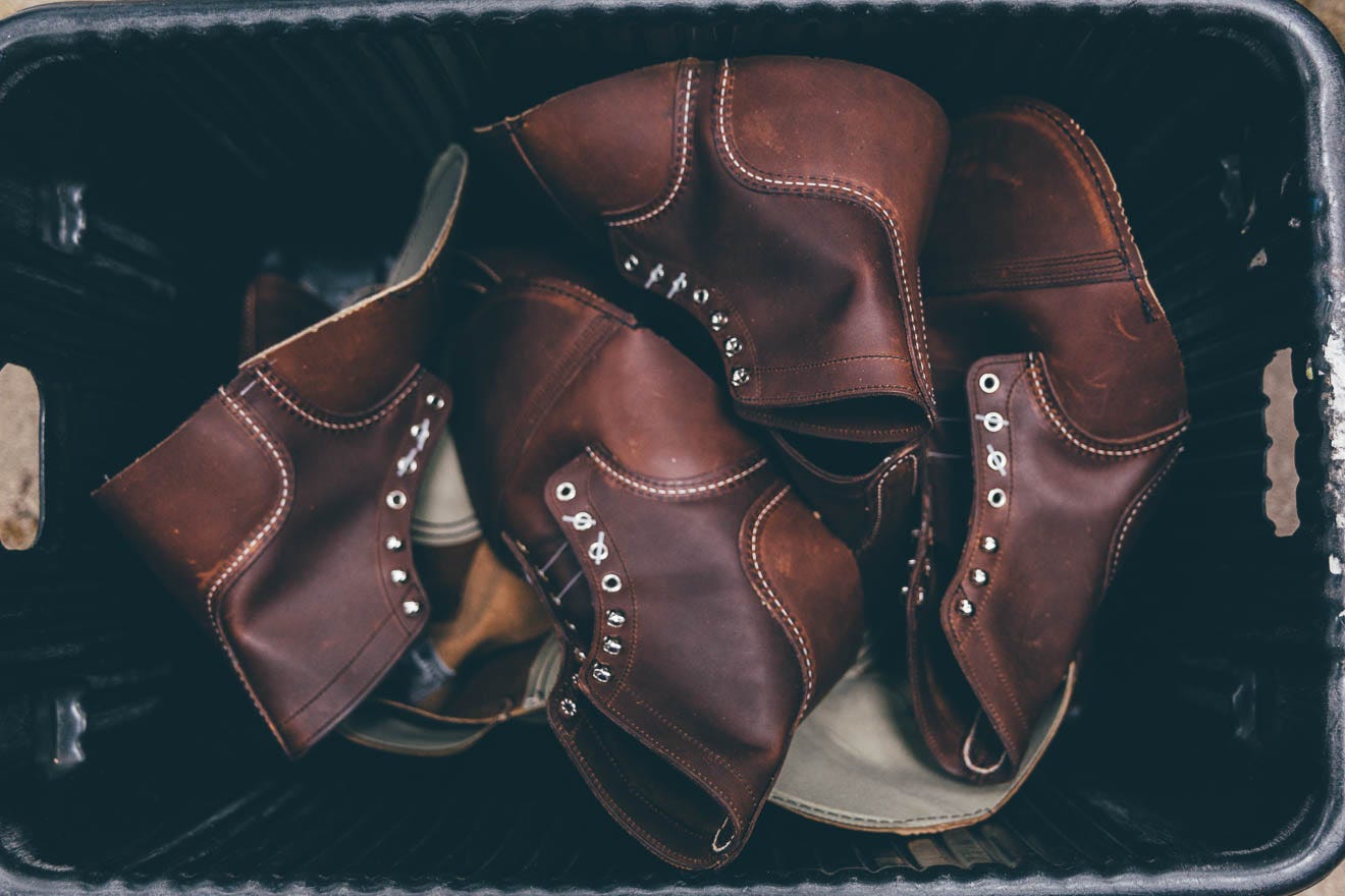 8 red wing boots