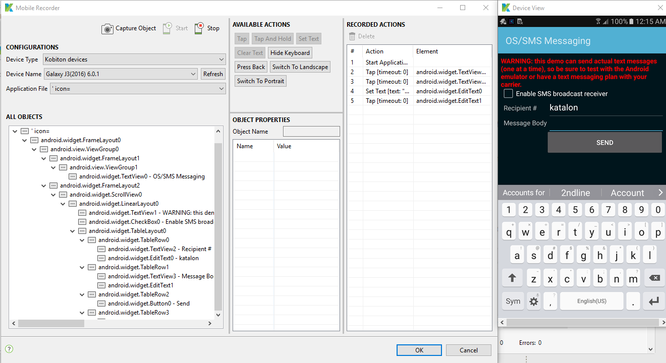A handson guide to using Katalon Mobile Recorder by Katalon Studio