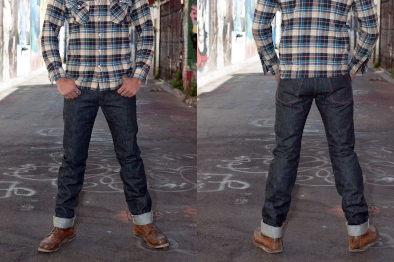 budget selvedge jeans
