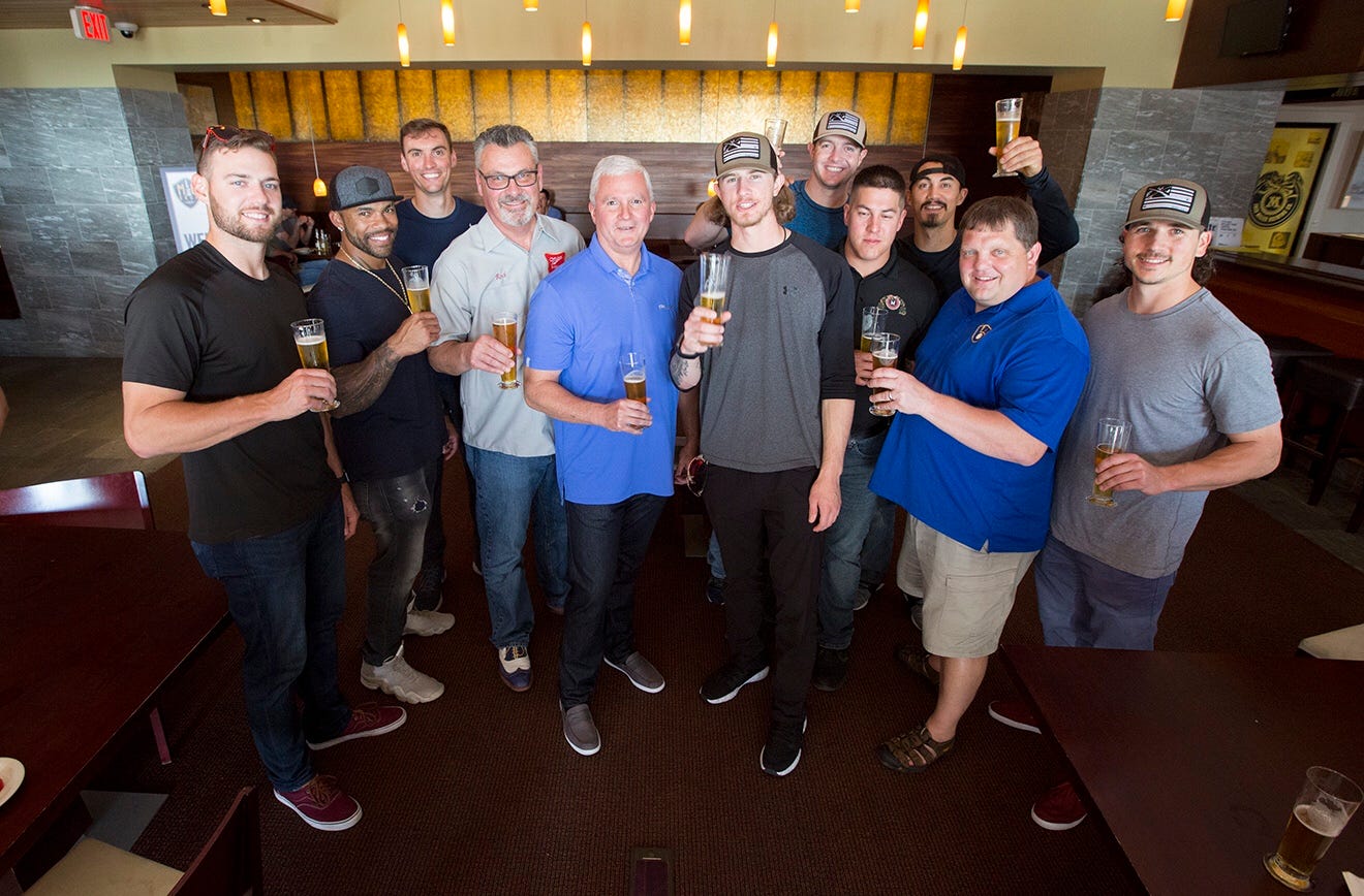 BREWERS UNVEIL BEER AT MILLER BREWING COMPANY by Caitlin Moyer Medium