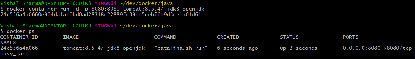 Deploy a sample WAR (Java) Application on Docker | by Vishal Sharma ...