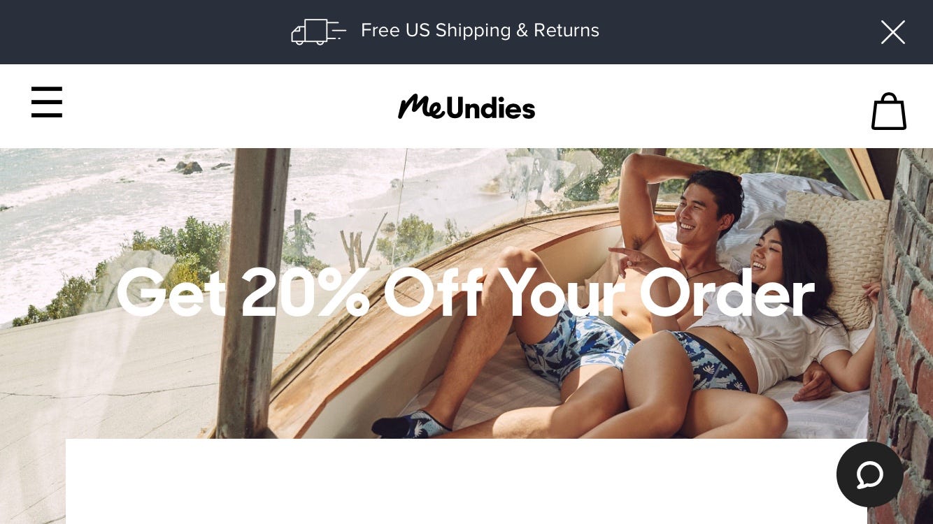 First Off MeUndies Order Get Promo Your Code: (Real 20% ...