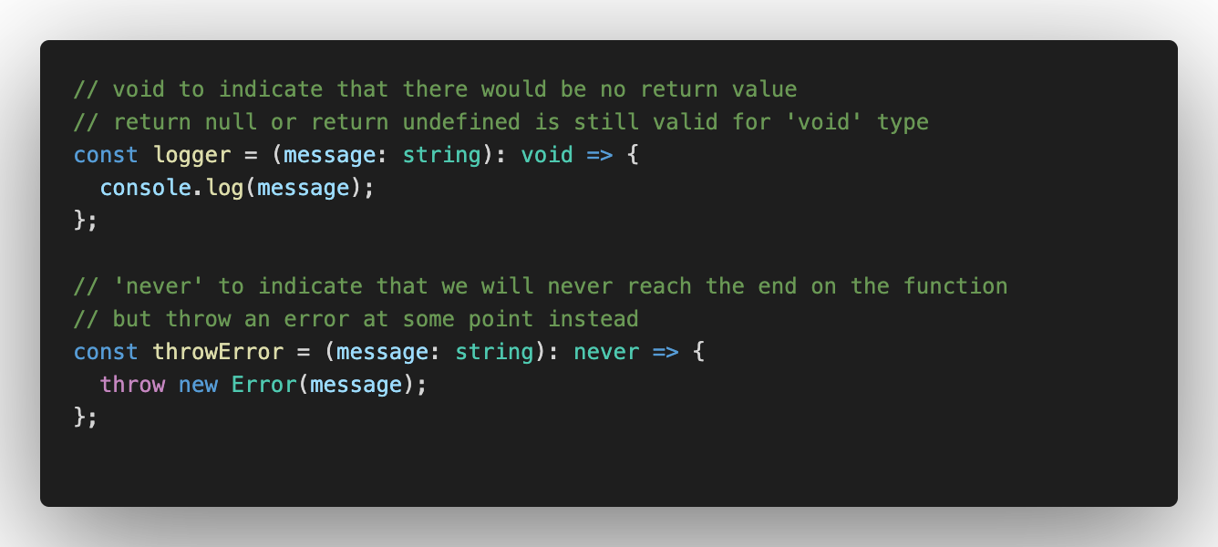 A Walk Through Setting The Types In Typescript Annotations Vs Inference By Artem Streltsov Level Up Coding A Walk Through Setting The Types In Typescript Annotations Vs Inference By Artem Streltsov Level Up Coding