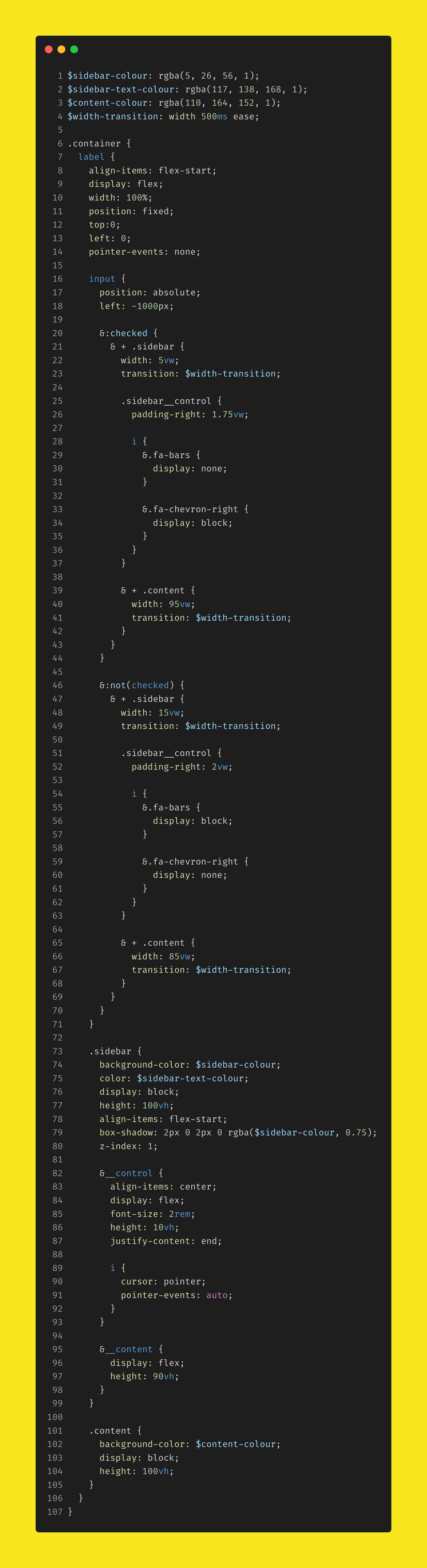 Creating a Pure CSS Sidebar. Leave the JavaScript at the Door and… | by ...