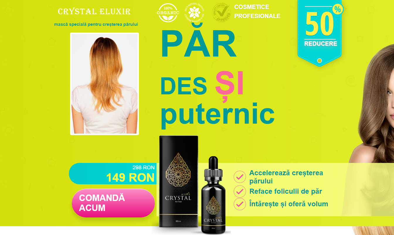 Crystal Eluxir Pentru Restaurarea Părului Site Ul Oficial