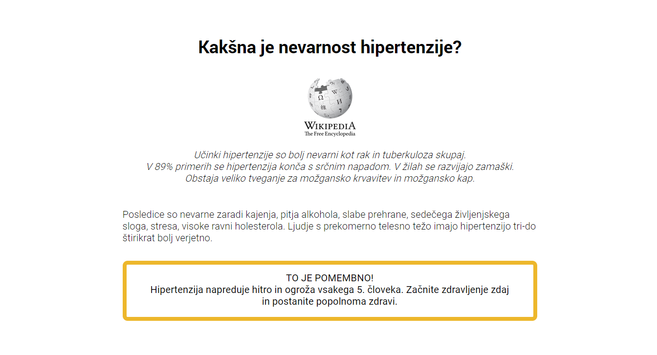 bioflavonoid iz hipertenzije