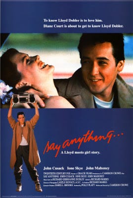 Classic 80s Movie Say Anything By Scott Myers Go Into The Story