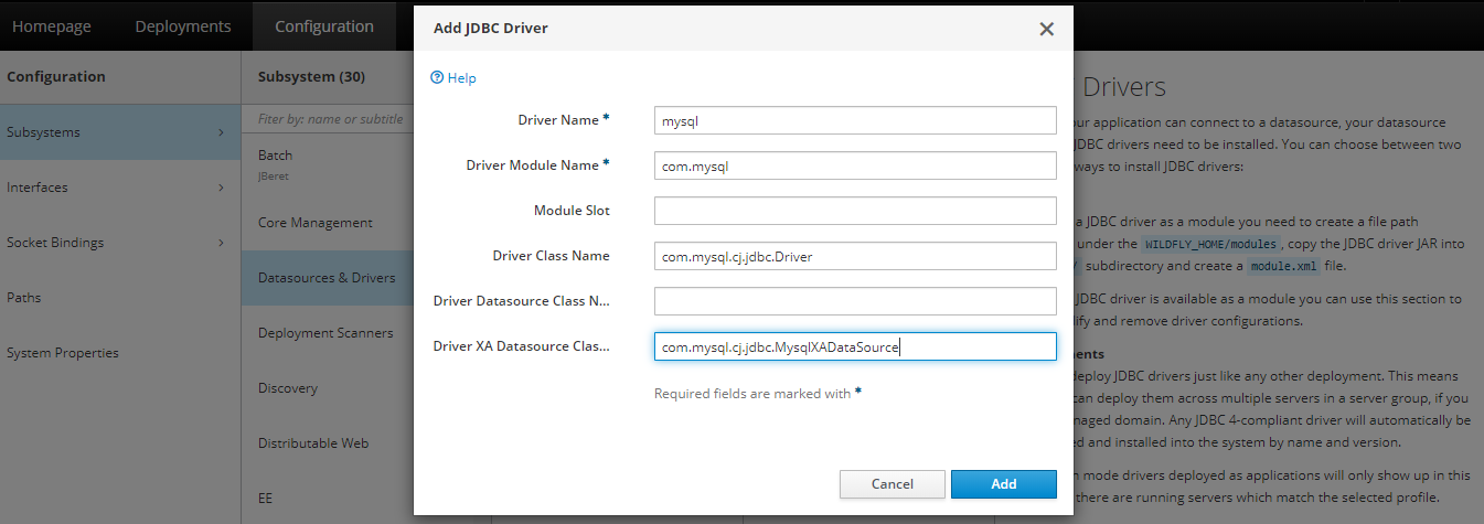 Mysql jdbc driver 5