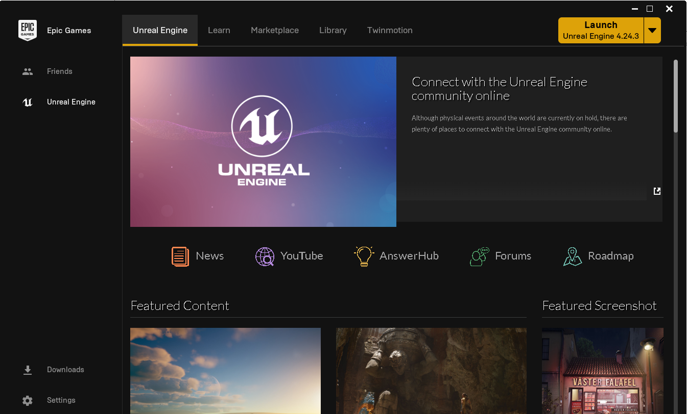 epic games launcher online