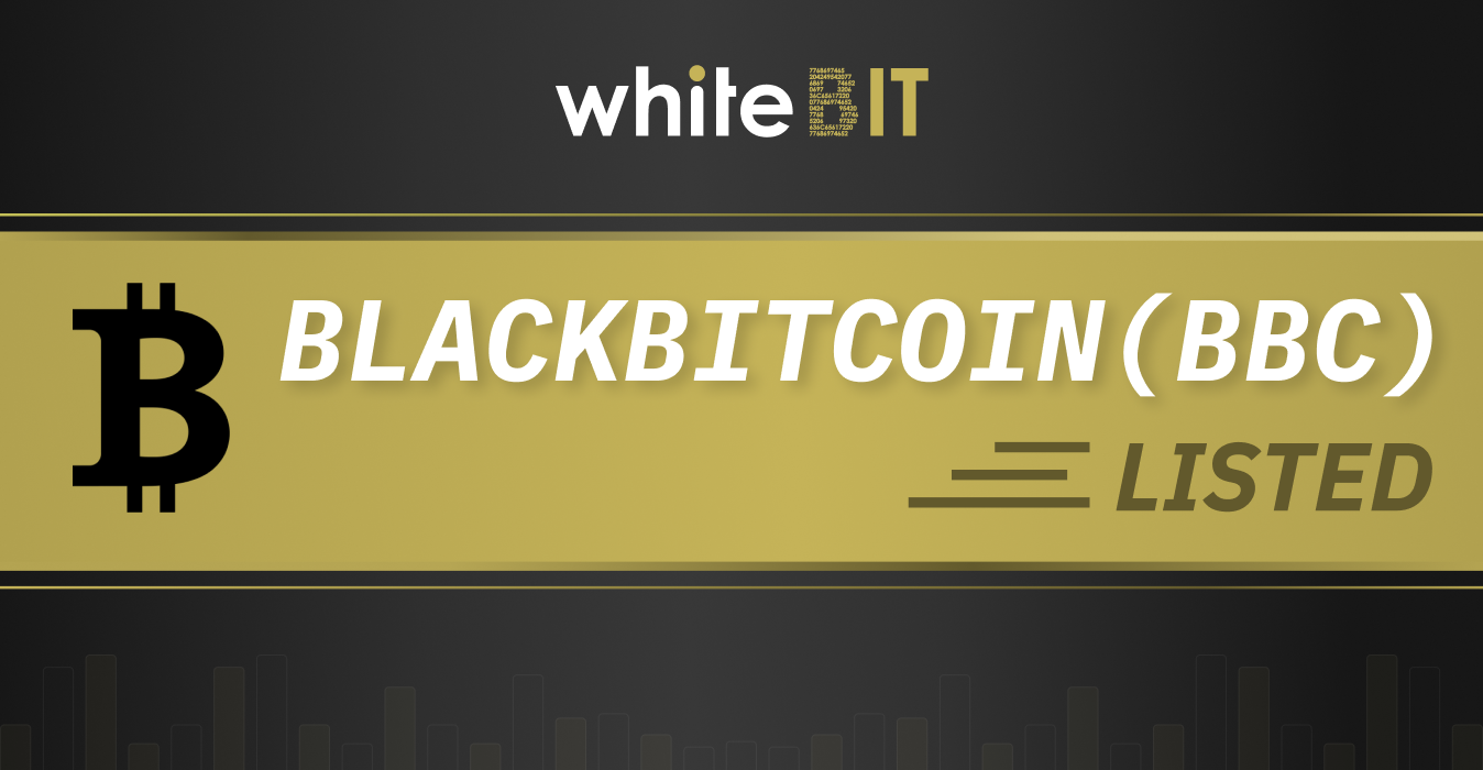 Black Bitcoin Bbc Listed Whitebit Medium