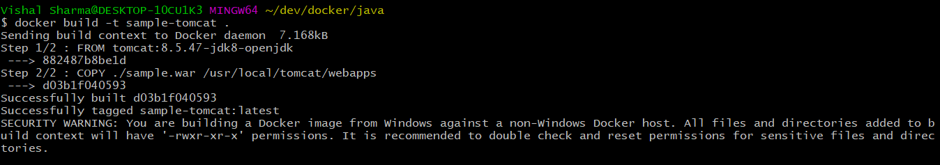 Deploy a sample WAR (Java) Application on Docker | by Vishal Sharma ...