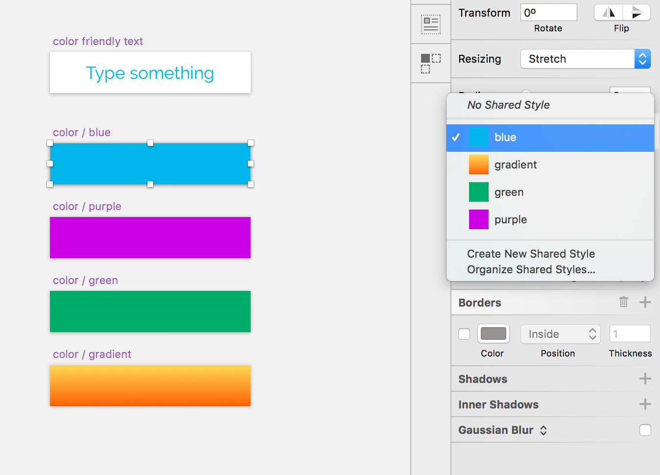 Sketch Overriding The Color Of Text Layers In Symbols