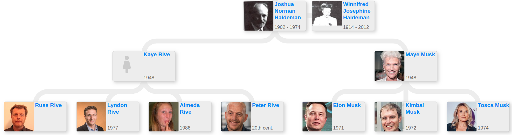 Elon Musk’s family tree. Let’s start with his ancestors. His was… | by Martin | Family trees