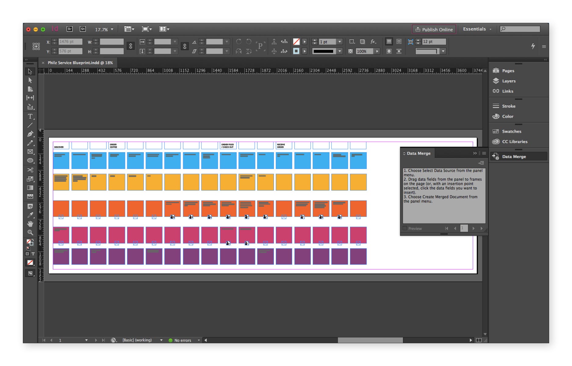 add a photo in a indesign data merge