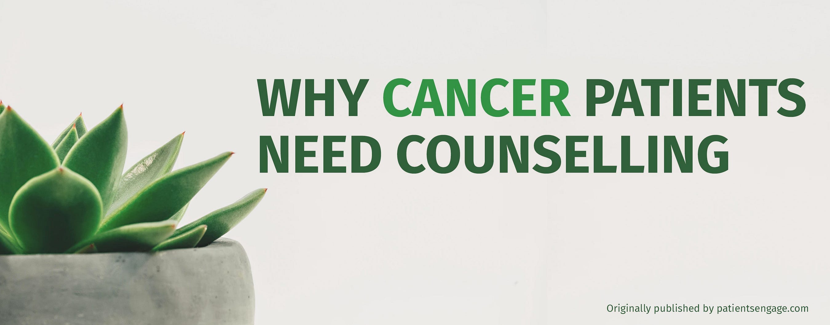 Why Cancer Patients Need Counselling. by Bincy Mathew Psycho