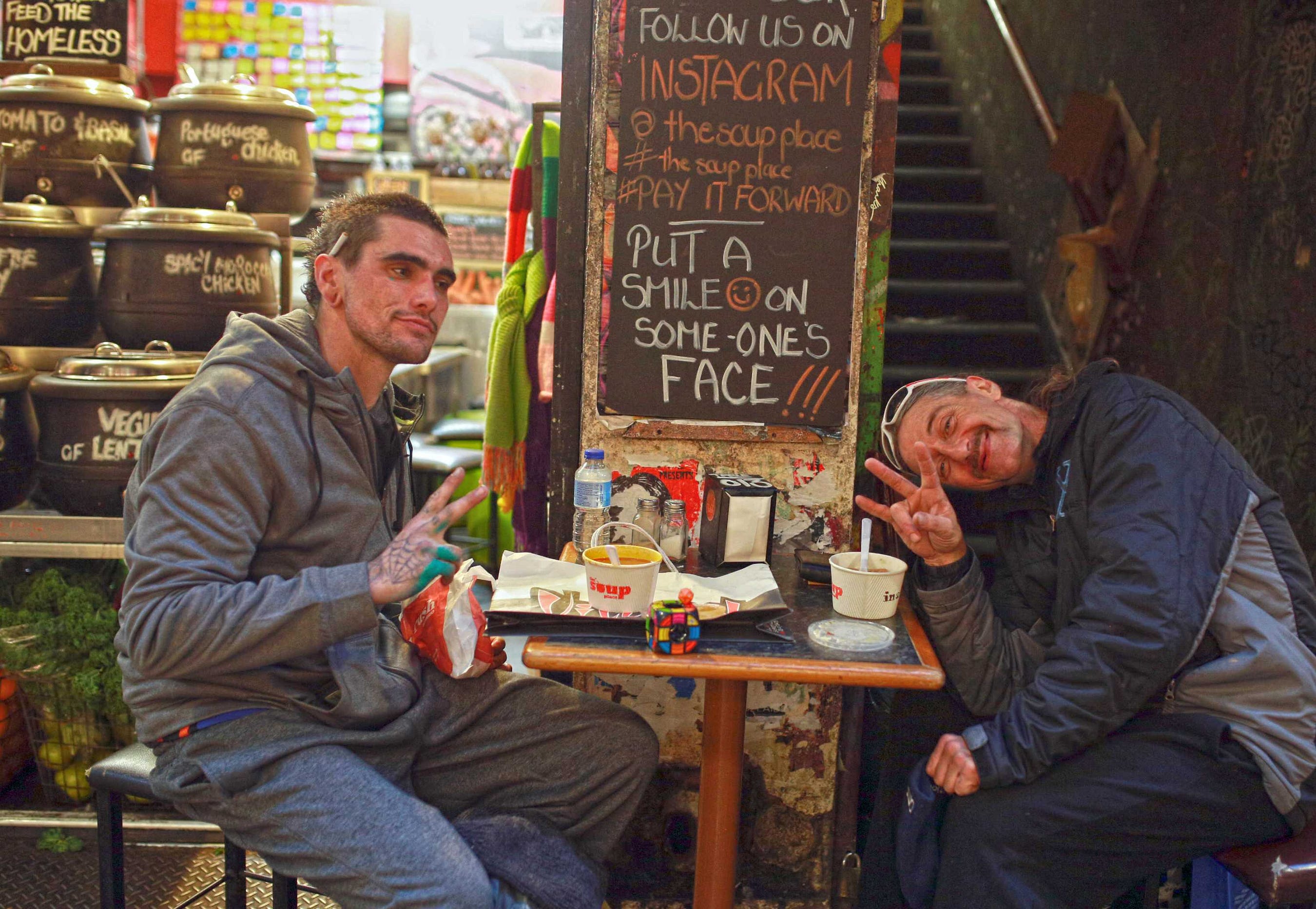 Would you pay extra for lunch to feed a homeless person? by ABC News