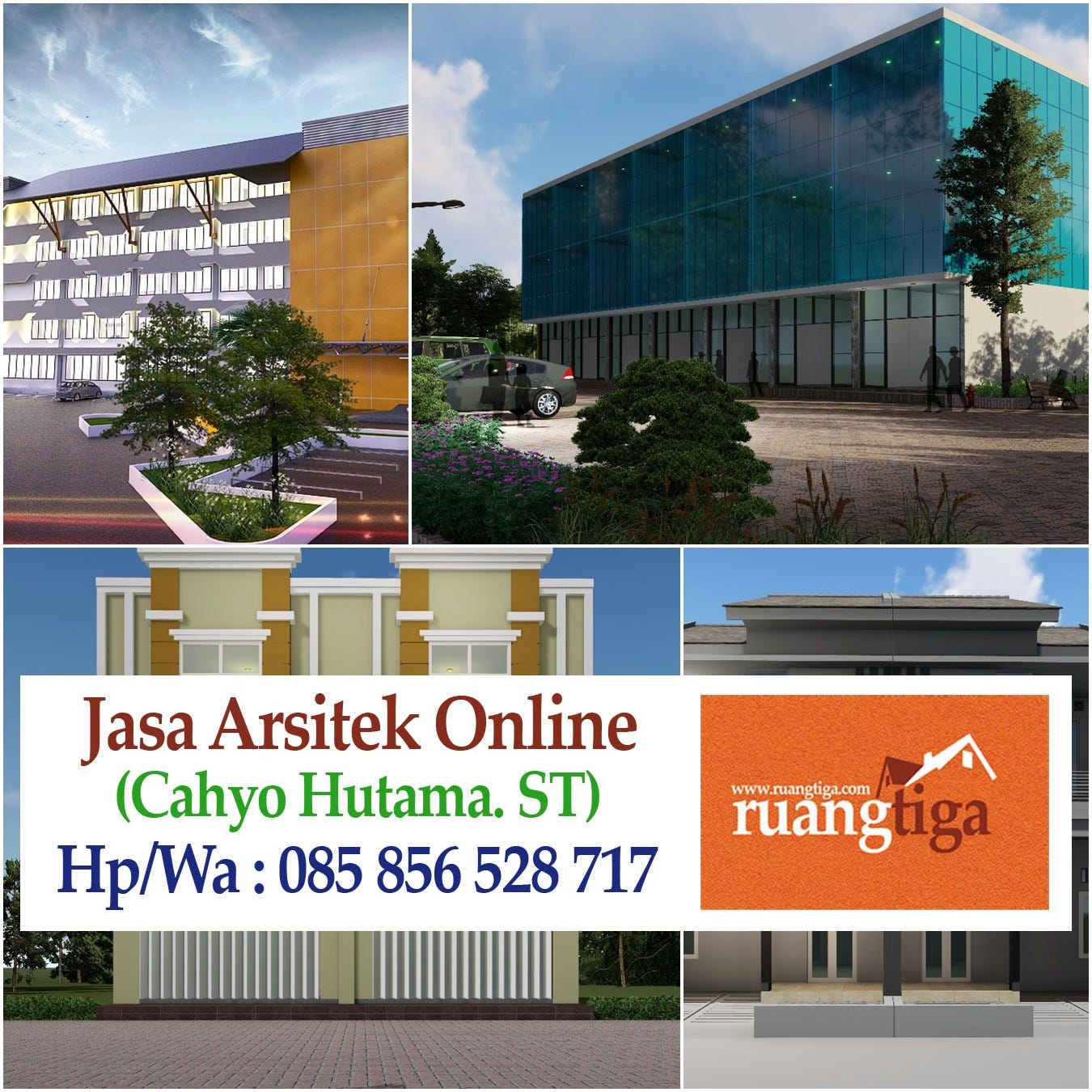 085856528717 Harga Jasa Desain Rumah 3d Arsitek Bintaro