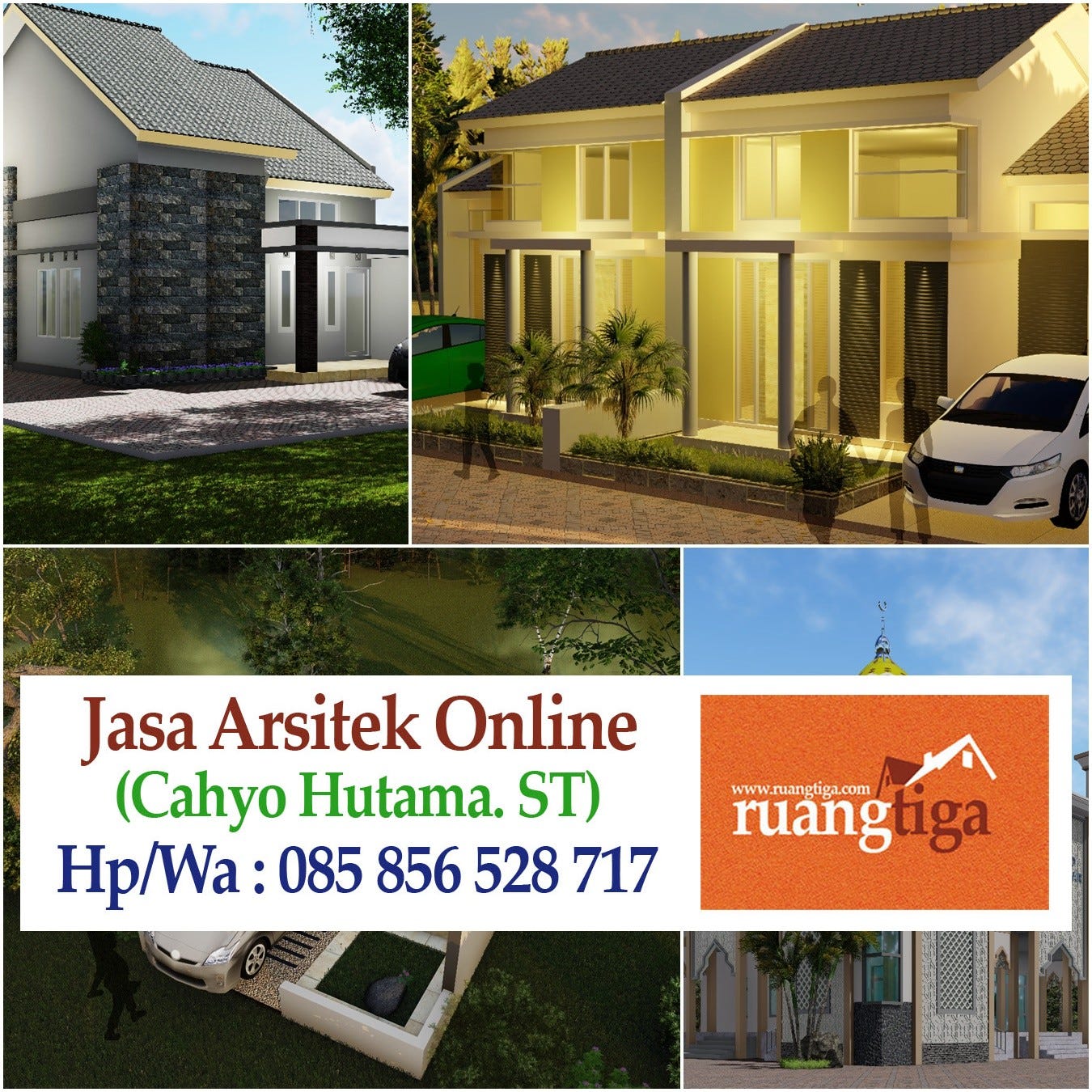 085856528717 Jasa Desain Rumah Minimalis Surabaya Jasa Gambar