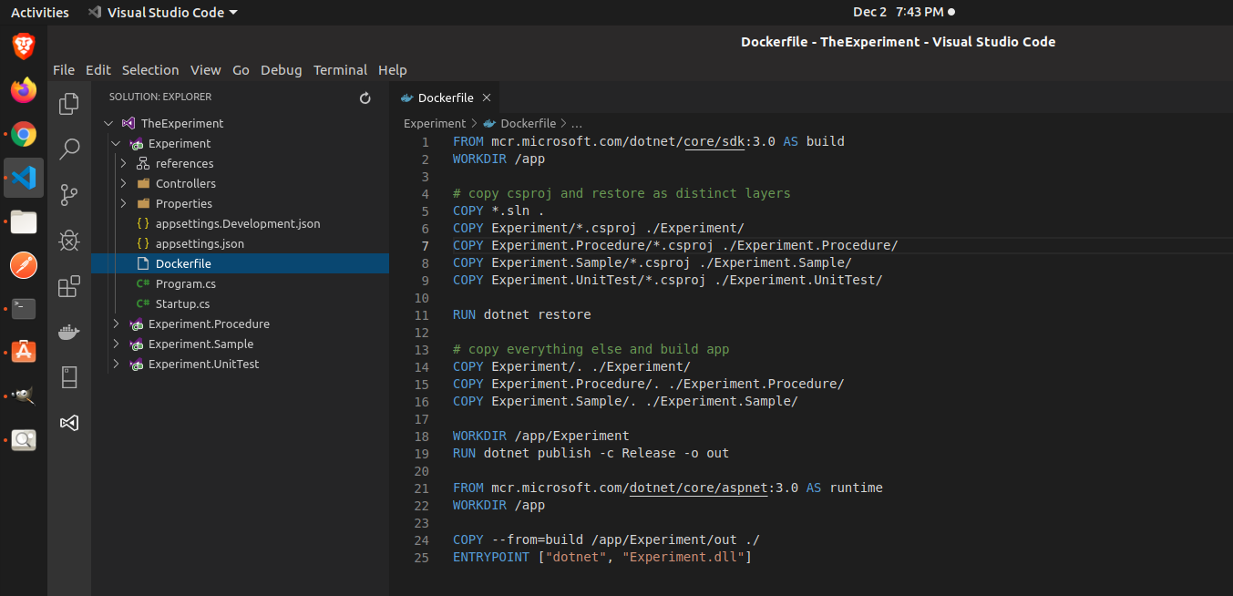 Dockerize Asp.Net Core Web App With Multiple Layers/Projects (Part1 ...