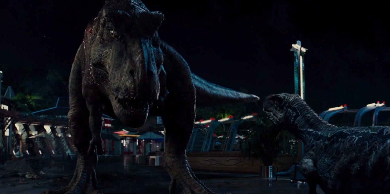 Jurassic World: Fallen Kingdom. Dominion of the Tyrannosaurus Rex ...