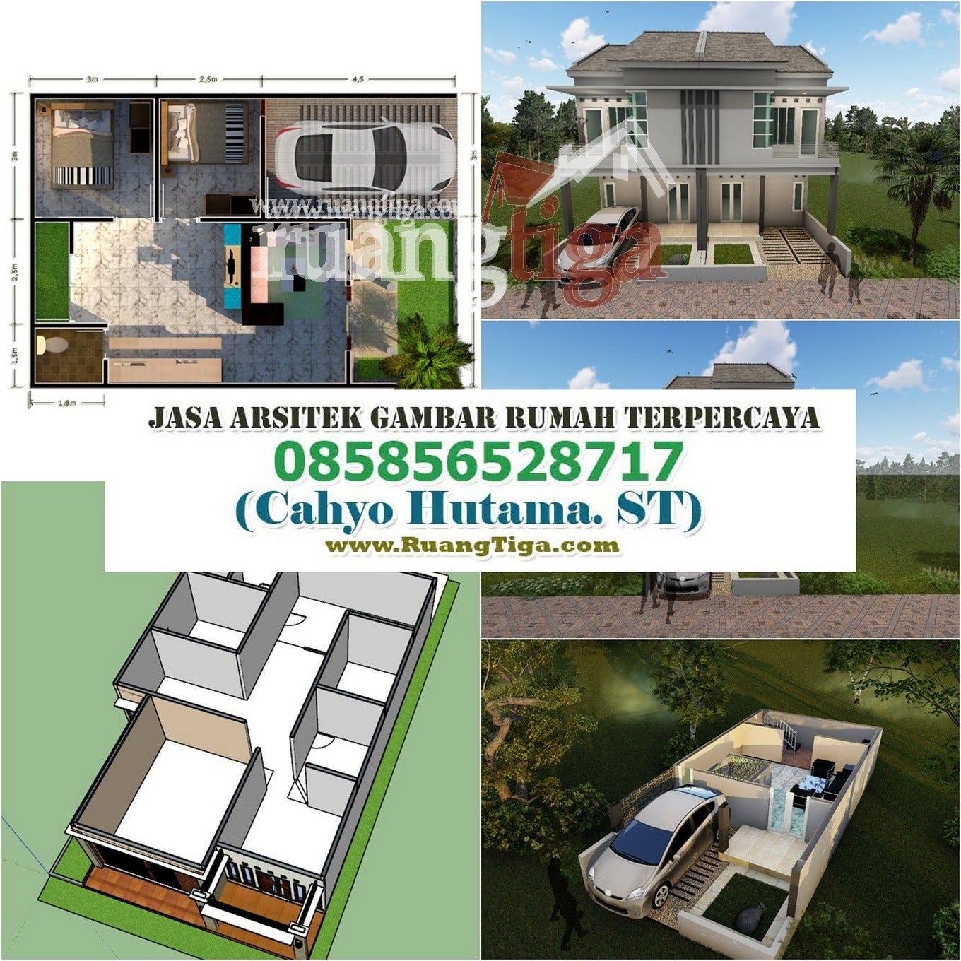 085856528717 Gambar Rumah Sederhana Tapi Terkesan Mewah Desain