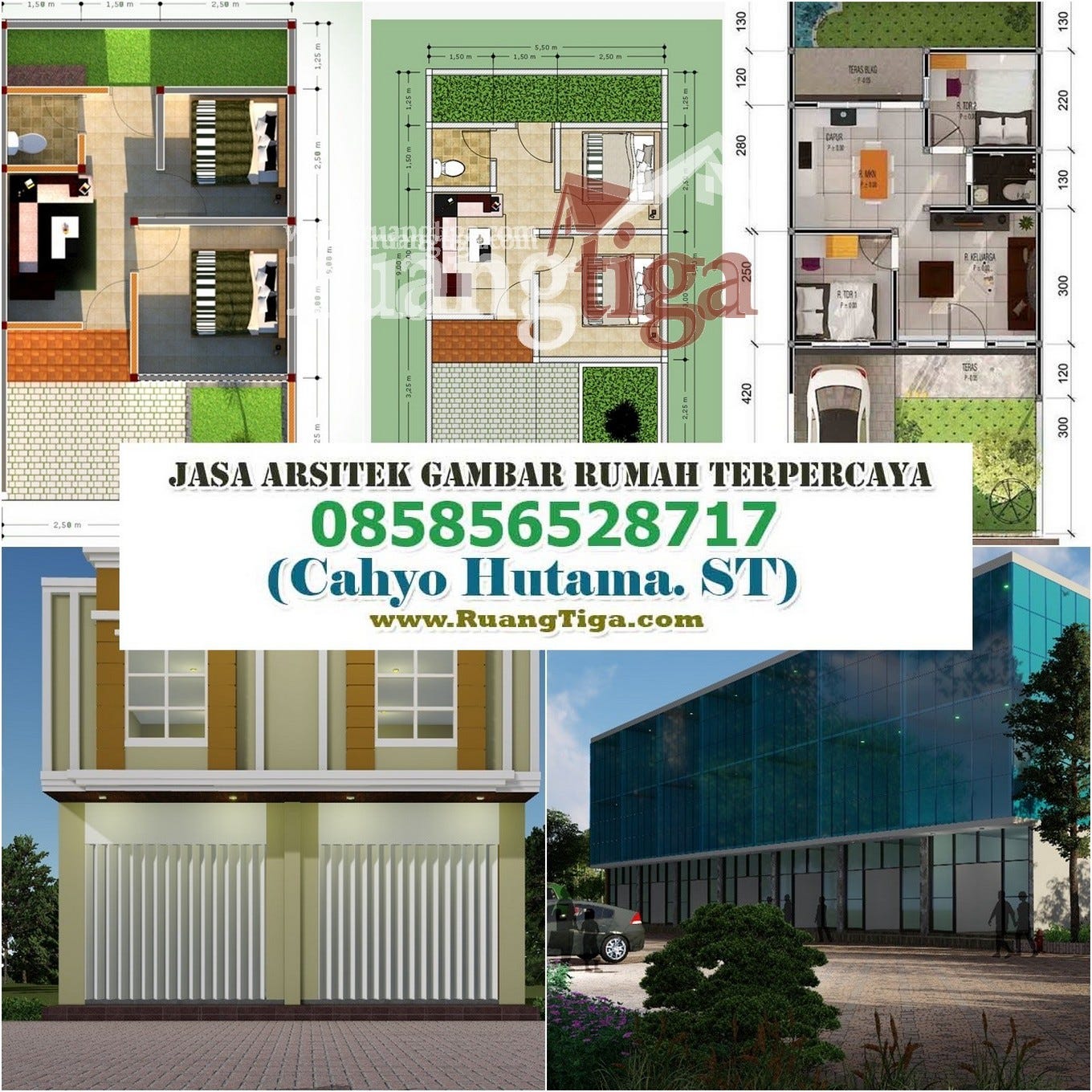 085856528717 Jasa Desain Rumah Minimalis 2 Lantai Profesional