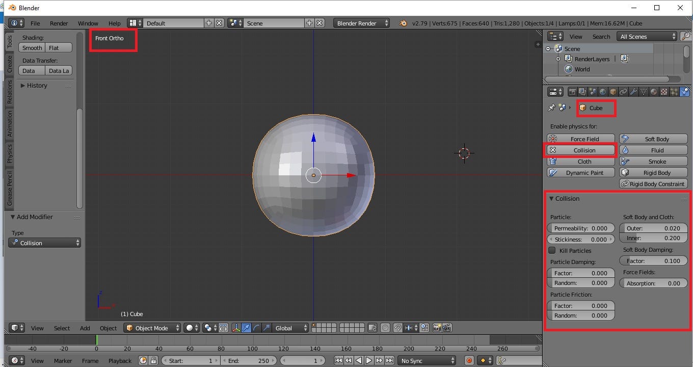 Blender Bullet Physics Engine. Work With Animations — Blender Serie