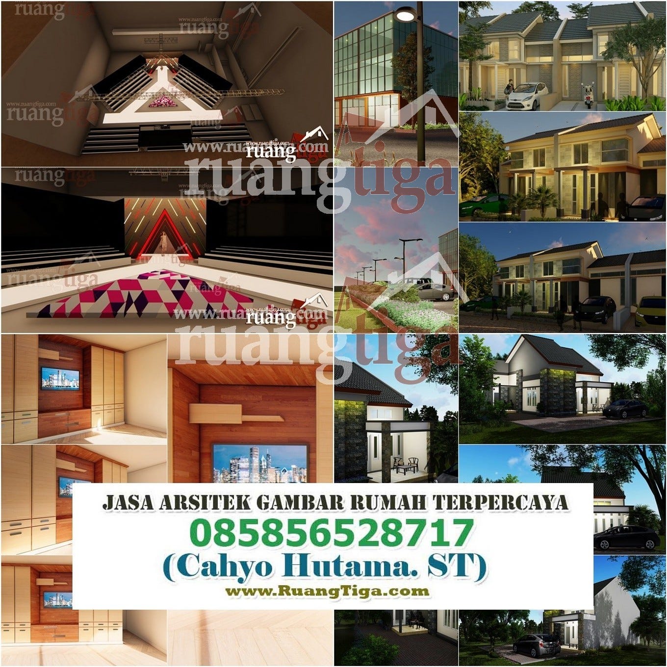 085856528717 Jasa Desain Rumah Minimalis Modern 2 Lantai