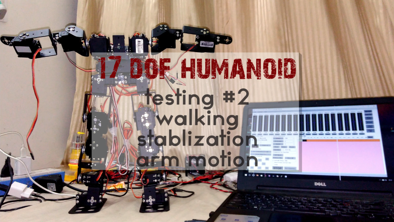 17 dof robot