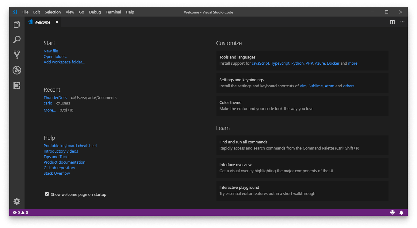 Visual Studio Code Instalacin De Visual Studio Code En