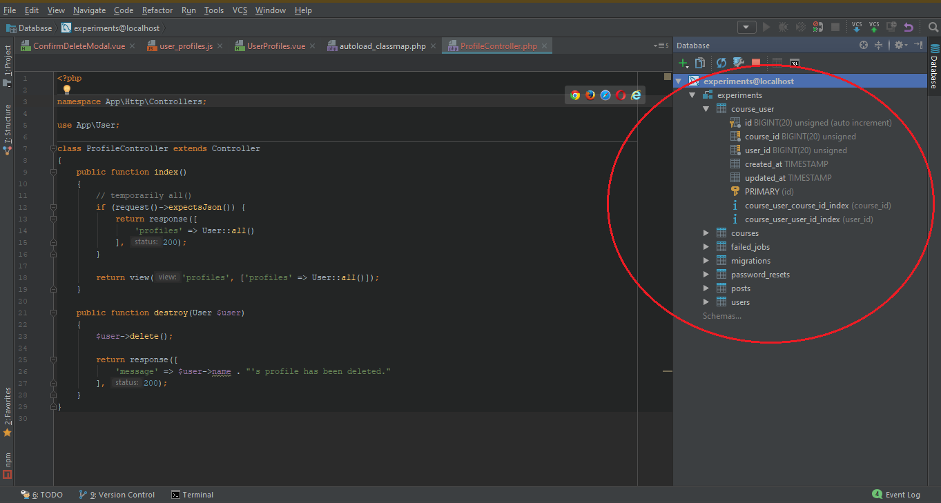phpstorm mysql phpstorm mysql