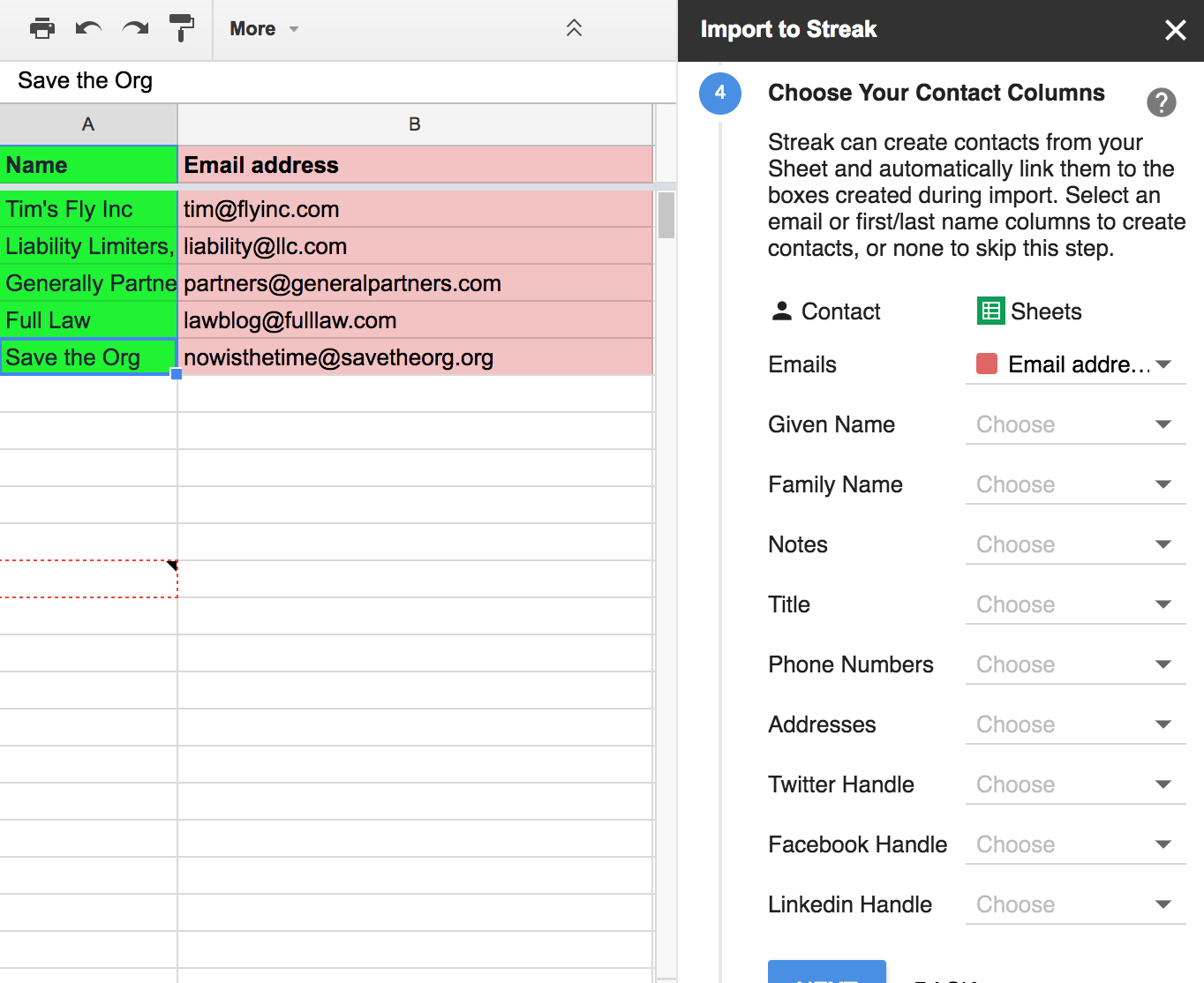 Import Streak Contacts To New Or Existing Boxes Streak