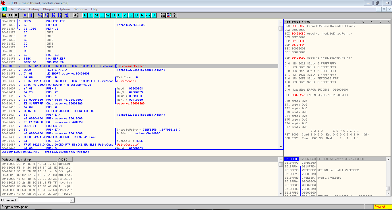 How to bypass AntiDebug. first thing we have to know there are… by