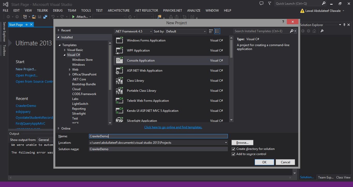 Web Crawling tutorial in c#. in this tutorial i am going to show you ...