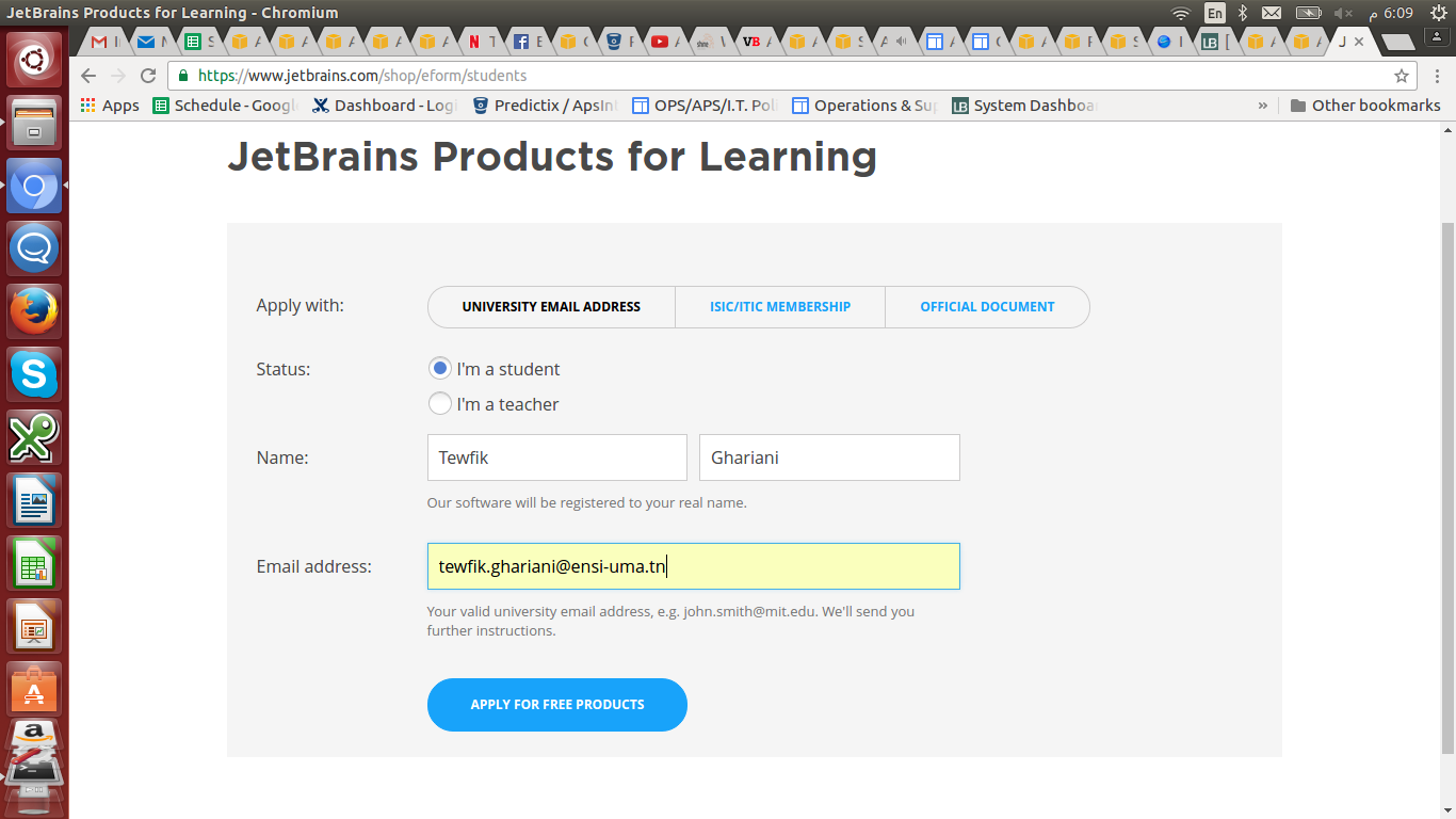 Pycharm Student Edition
