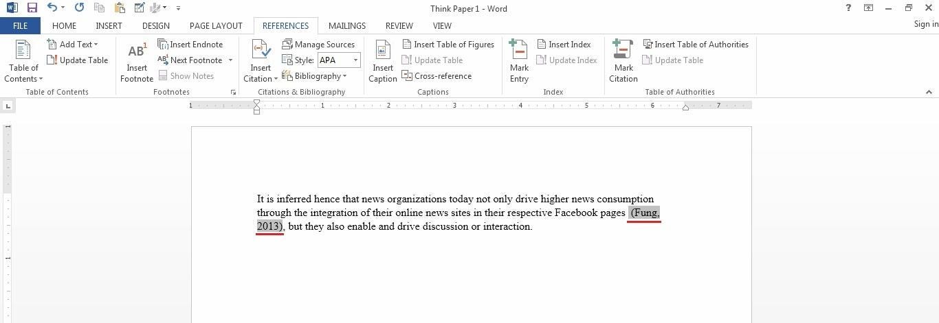 Cite Your References Citation Tips And Tricks Using Ms Word By Eup Medium