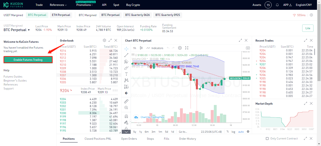 KuCoin Academy Lesson 14|Learn Futures Trading From Scratch: Enabling