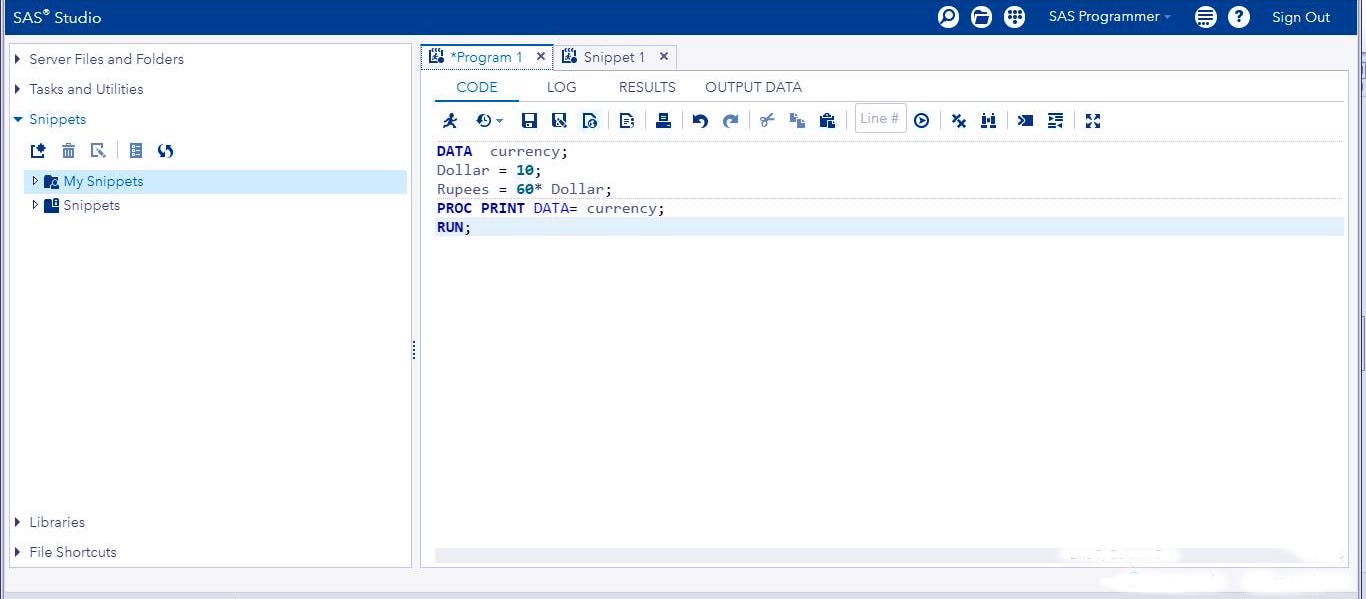 Sas programming rules image