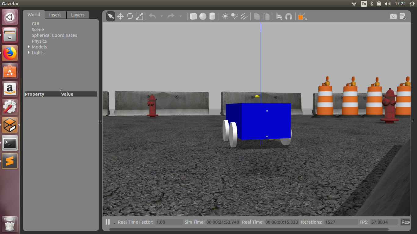 Integrating sonar and IR sensor plugin to robot model in Gazebo with