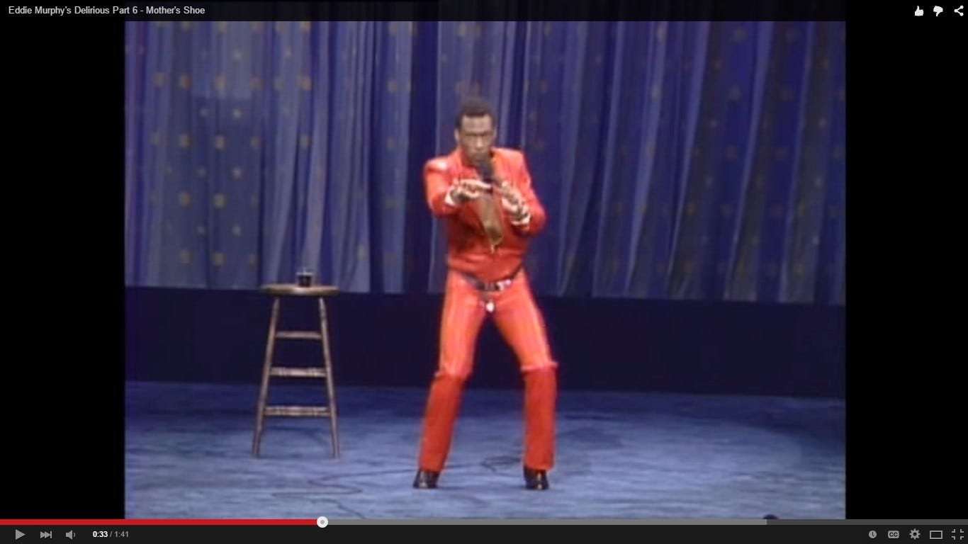 Deliriously Politically Incorrect Eddie Murphy Grant Pfost