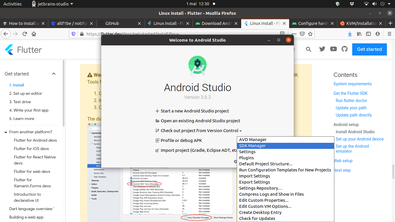 Install Flutter On Ubuntu 20 04 Lts Focal Fossa By Abdelkrim