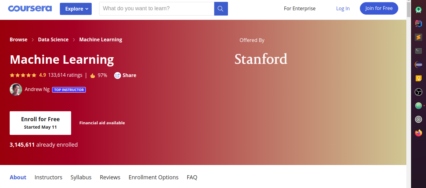 machine learning best tutorial