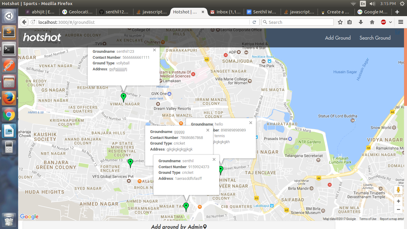 Create Your Own Google Map Using Mean Stack | by Senthil | Medium